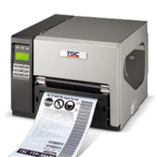 TSC TTP-384M 宽幅工业条码打印机  可打印A4标签纸电信电力警示标签